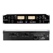 ART Pro MPA-II Dual Channel Electronic Tube Microphone Amplifier w/ 2 VU Meters