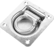 TOKIDNY Trailer Tie Down Anchor with Automatic Reset Function Heavy Duty Flush Mount Door Pull Handle for Boat Floor and Hatch Locker Durable Design for Box Trucks