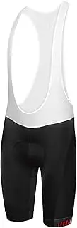 RH+ Sprinter Bibshort, Men's Biking Bib Shorts, Black/Leopard, XXXL