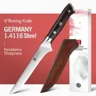 Full Tang Boning Knife Stainless Steel Wood Handle Slicing Cut Eviscerate Bones