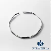 在飛比找蝦皮商城優惠-<Porabella>925純銀手鐲手環 時尚氣質開口環開口