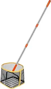 Table Tennis Ball Collector with Long Handle Picker for Retrieval Lightweight Portable Design for Training and Games Table Tennis Facilities