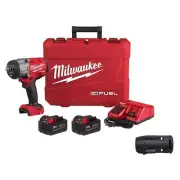 Milwaukee Impact Wrench Kit 18V Cordless w/ Friction Ring Kit w/ Protective Boot