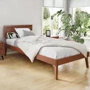 1 195x100cm Artiss Single Wooden Bed Frame