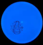 MVP Axiom Eclipse Tempo - Rare BLUE Glow Variant w/ Blue Swirly Rim - Disc Golf