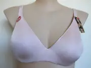 Berlei Ladies Barely There Contour Underwire Bra sizes 16E 18E Colour Light Pink