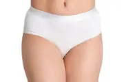 Bendon Cotton Logo High Rise Brief 32-7712 White