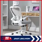 Grey Ergonomic Office Desk Chair with Breathable Mesh & High Back Support