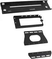 Vertical GPU Support Mount, GPU Holder Magnetic Base PCI E 3.0 X16 ARGB LED VGA Iron ATX PC (26*8.2*12.8 cm)