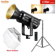 Godox SL150III SL150IIIBi Bi-Color LED Video Light + 95cm Softbox + Light Stand