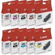 Canon imagePROGRAF LUCIA Pro PFI-300 Ink Cartridge 10 Inks Whole Set GENUINE