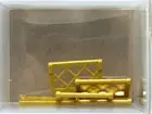 LEGO Parts - Pearl Gold Pane for Window 1 x 2 x 3 Lattice - No 60607 - QTY 5