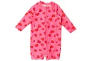 Nestling: Shortie Swimmers - Pink Hearts (6-12 months)
