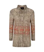 boxy oversized jacket IT42 HONEY PEACH