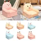Kids Couch Fold Out Washable 2 in 1 Cartoon Armchair Toddler Chair Folding