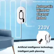 Automatic Window Cleaner Robot Smart Remote Control Cleaning Tool W/ Water Spray