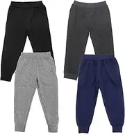 [Studio 3] Boy’ Sweatpants – 4 Pack Active Fleece Jogger Pants