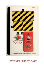 LEGO 70823 - The LEGO Movie 2 - Emmet's Thricycle! - STICKER SHEET