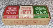 Party Starter Dice by Demdaco 2"x 2" Let's get this Party Rolling Christmas Game