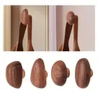 Wall Hanging Wooden Hook Wood Cabinet Knob Rustic Minimalist Hat Rack Decorative