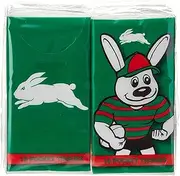 NRL Rabbitohs Mascot Pocket Tissues (Pack of 4)