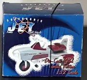 Xonex 1997 Supersonic Jet Pedal Vehicle Die-Cast Metal 1:12 Scale #03769