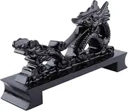 QANYEGN Chinese Dragon Shaped Wooden Sword Holder, Samurai Sword Katana Wakizashi Stand Display, Dragon Shaped Holder Stand Display, Small Size