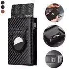 Anti Theft Credit Card Holder Men Wallets Carbon Fiber Wallet For Apple