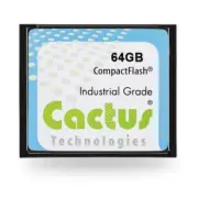 5X Cactus Technologies 64GB 240 Series Industrial CFast 2.0 Card - MLC NAND