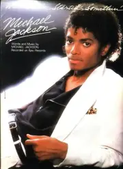 MICHAEL JACKSON WANNA BE STARTIN' SOMETHIN' SHEET MUSIC PIANO/VOCAL/GUITAR 1983
