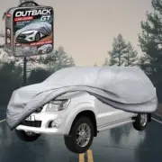 SilverShield Outdoor Car Cover for Toyota Hilux Double Cab 2015-Current XL(new)