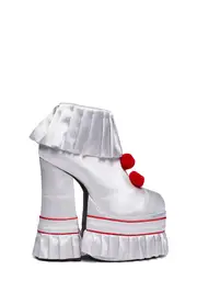 [Dolls Kill X WB Horror] Killer Clown Platform Booties