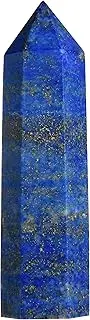 3" Lapis Lazuli Crystal Wands Single Point Tower for Healing Meditation Yoga, Blue