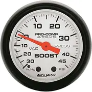 Auto Meter 5708 Phantom Mechanical Boost/Vacuum Gauge