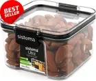 Ultra Tritan Airtight 400Ml Square Food Storage Container Bpa-Free