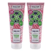 Body Scrub - Pack of 2 by Human+Kind for Unisex - 6.46 oz Scrub