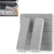 Bekeify 8 PCS Grill Brick Block Cleaning Pumice Sticks Magic Stone BBQ Cleaning Tool to Remove Grease and Stains for Grilling, Barbeque Griddle, Flat Top Grill, Racks, Oven