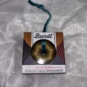 Nordic Ware Bundt Pan Christmas Ornament Cast Aluminum Collectible Limited Ed.