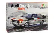 1:24 Italeri Audi Quatrro #5 Rally Montecarlo 1981 H.Mikkola A.Hertz kit IT3642