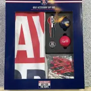Barstool Sports Golf Accessory Gift Box Red, White, Blue plus Can Coolers