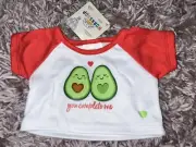 Build A Bear Avocado Shirt NWT