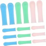 SAFIGLE 15Pcs Replaceable Ear Spoon Sleeves for Ear Wax Removal Soft Cover and Comfortable and Gentle Ear Cleaning Accessories for Adults