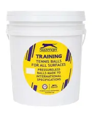 [Slazenger] Training Balls Bucket in White