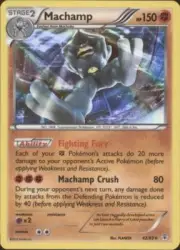 2x (GEN-042) Machamp Holo Rare Pokemon Generations Card # 42