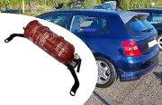 suitable Honda Civic Type R gen 7 Fire Extinguisher Holder Bracket
