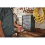 39-Compartment Small Parts Organizer Impact-Resistant Modular Storage Bin System