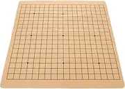 ERINGOGO Folding Chessboard Chinese Chess Go Set Marble Chess Mat Pu Chessboard Stylish Chess Game Accessory for Travel Home