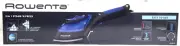 Rowenta - Press & Steam Travel Iron and Garment Steamer - Black/Blue