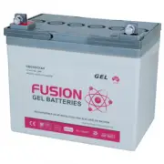 12V 33AH Fusion GEL Deep Cycle AGM Golf Buggy Scooter Battery Wheelchair 33ah