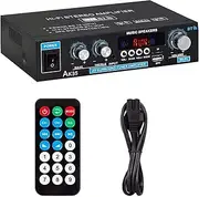 Home Audio Amplifier Bluetooth 5.0 Mini Stereo Power Amp Receiver 30W + 30W Dual Channel AMP Receiver